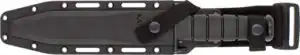 KA-BAR FIGHTER KNIFE 8" - STRAIGHT EDGE W/PLASTIC SHEATH