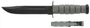 KA-BAR FIGHTING/UTILITY KNIFE - 7" W/PLASTIC SHEATH F-GREEN
