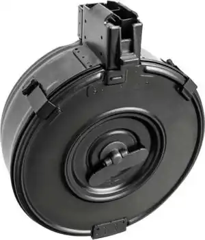 KCI USA INC MAGAZINE AK-47 - 7.62X39 75RD BLACK STEEL