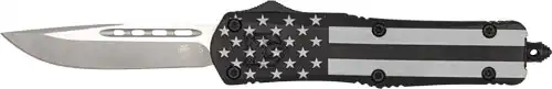 COBRATEC MEDIUM FS3 OTF BLACK - OUT FLAG 3" D2 DROP NON SRRTED