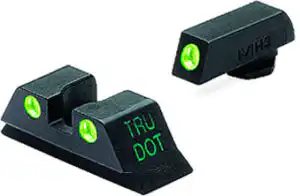 MEPROLIGHT NIGHT SIGHT SET - GREEN FOR GLOCK 42/43