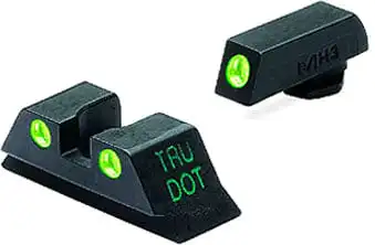 MEPROLIGHT NIGHT SIGHT SET - GREEN FOR GLOCK 42/43