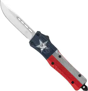 COBRATEC MEDIUM CTK1 OTF TEXAS - STATE FLAG CRKTE 3" DROP PNT