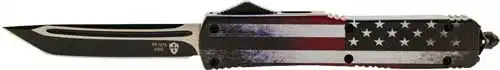 TEMPLAR KNIFE SLIM OTF FULL - US 3.1" BLACK TANTO