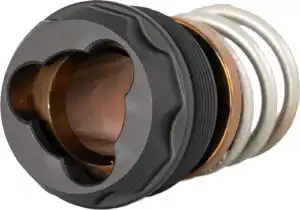 RUGGED SUPPRESSORS 3 LUG MOUNT - OBSIDIAN45