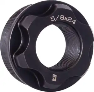 RUGGED SUPPRESSORS FIXED MOUNT - OBSIDIAN .578X28