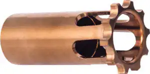 RUGGED SUPPRESSORS PISTON - OBSIDIAN 1/2X28 INTERNAL SHLDR