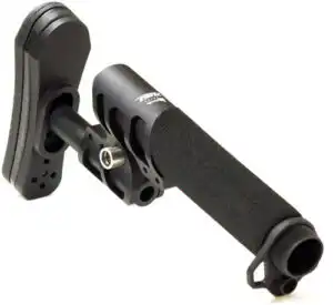 ODIN STOCK ZULU 2.0 W/PADDED - BUFFER TUBE BLACK FOR AR-15