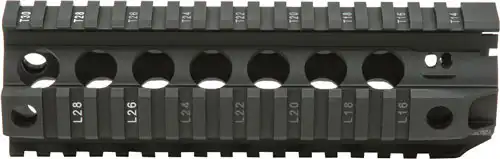 BCM RAIL PICATINNY FREE FLOAT - 7" BLACK FITS AR-15