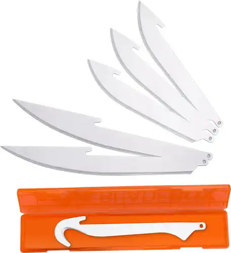 OUTDOOR EDGE RPLCMNT COMBO BLD - SET 3DROP/2BONE/1GUT HOOK