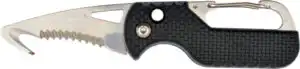 RUKO SPRING ASSIST FOLDER - 1.75" RESCUE KNIFE BLACK