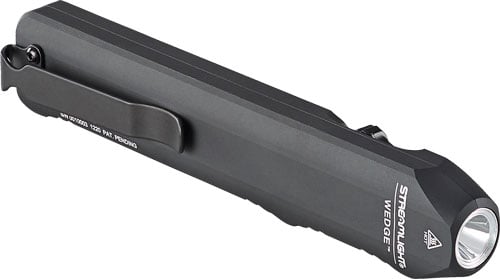 STREAMLIGHT WEDGE CARRY LIGHT - WHITE EDC BLACK W/POCKET CLIP