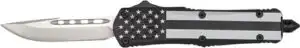 COBRATEC SMALL FS3 OTF BLACK - OUT FLAG 2.75" DROP NON SRRTD