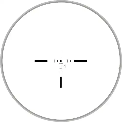 UTG SCOPE 1-8X28 30MM MRC/IE - BG4 RETICLE W/ACCU-SYNC RINGS - Image 2