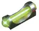 TRUGLO SIGHT FAT BEAD GREEN - W/UNIVERSAL THREAD ADAPTERS