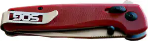 SOG KNIFE TERMINUS XR G10 PLN - EDGE 2.95" BLADE CRIMSON