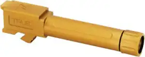 TRUE PRECISION FOR GLOCK 26 - BARREL THREADED GOLD TIN