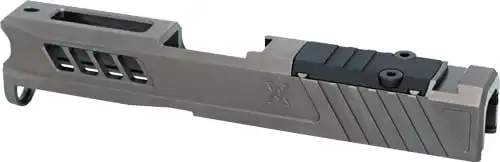 TRUE PRECISION SLIDE W/RMS CUT - & PLATE STEALTH GREY FOR G43