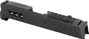 TRUE PRECISION SIG P365XL - SLIDE W/RMS CUT & PLATE BLKDLC