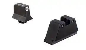 TRIJICON 3 DOT SUPP NS GLK WHITE/BLACK