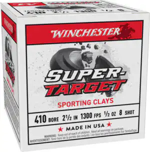 WINCHESTER TARGET 410  2-1/2" - 1/2OZ #8 250RD CASE