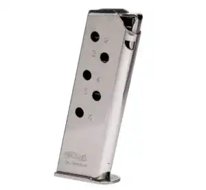 WALTHER ARMS MAGAZINE PPK 380ACP 6RD NICKEL