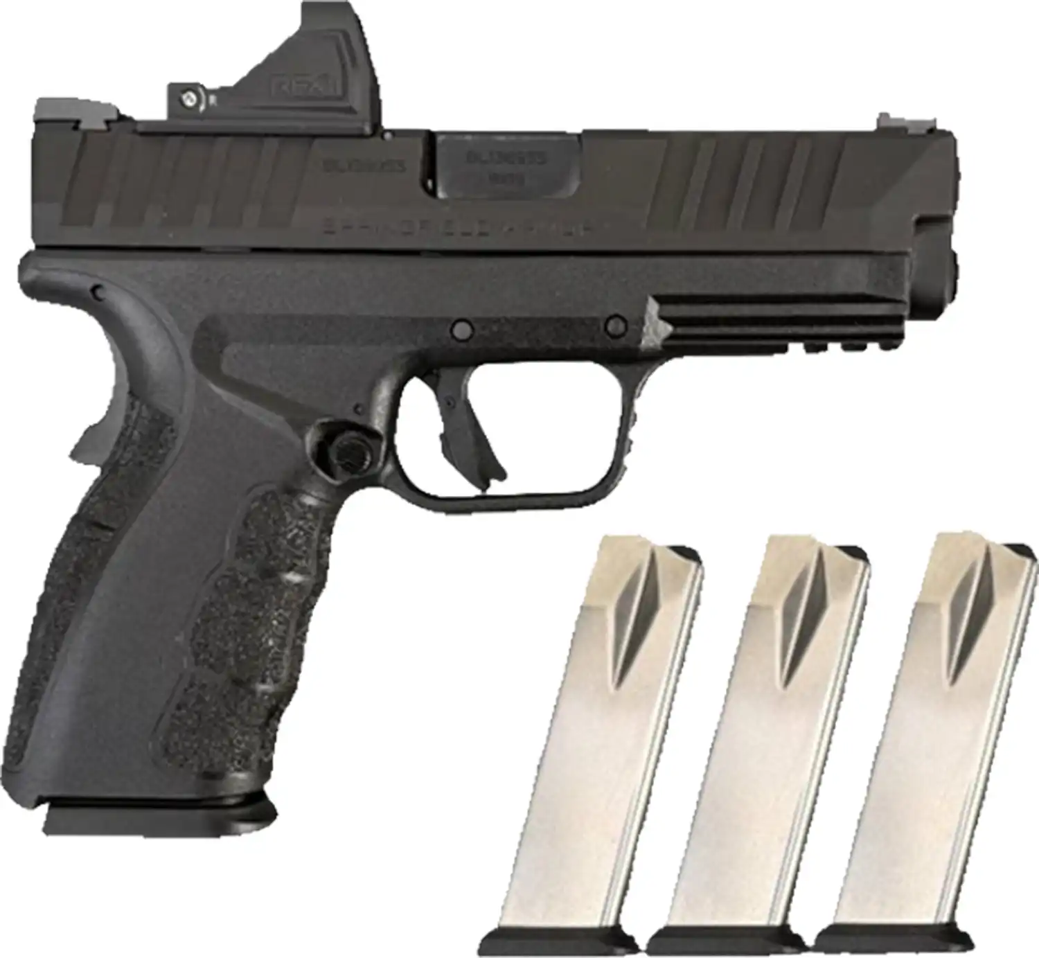 SPRINGFIELD XD MOD.4 OSP 9MM - 4" 10RD BLACK 4 MAGS GEAR PAC