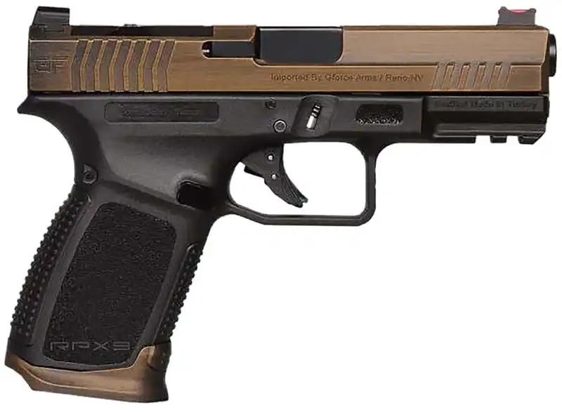 GFORCE ARMS RPX3C9 9MM 4" BRZ SLIDE 15+1