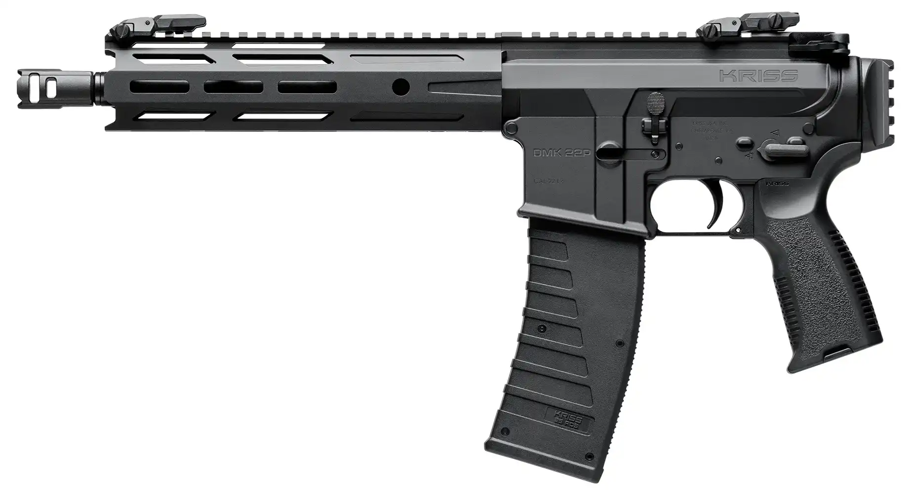 KRISS USA DMK22P 22LR 10.5" BLK 25+1 TB
