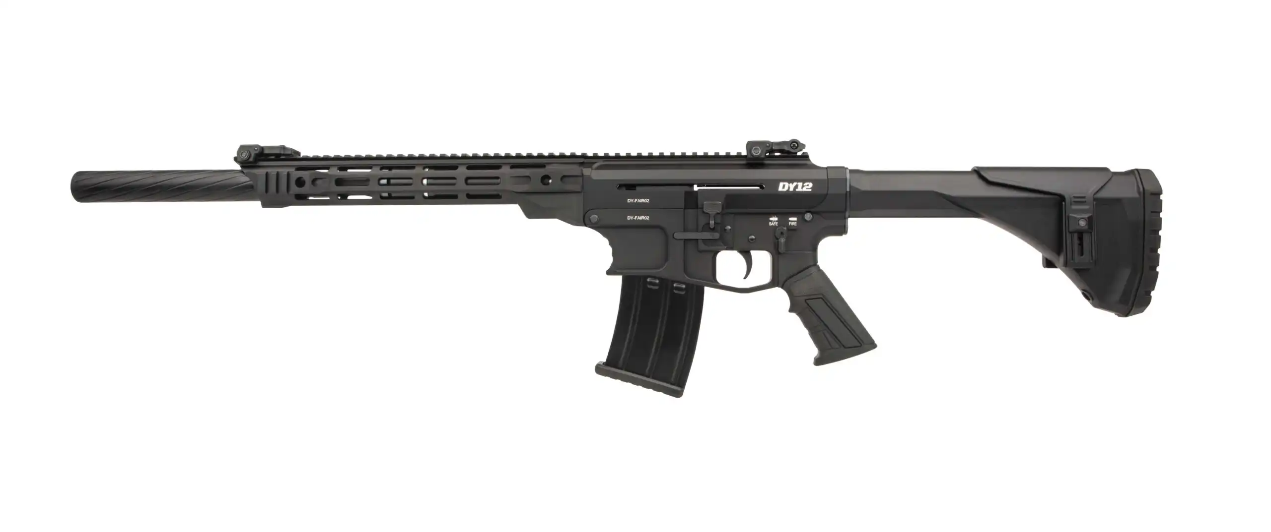 DERYA ARMS DY12 12/18 BL/SY 3" 5+1