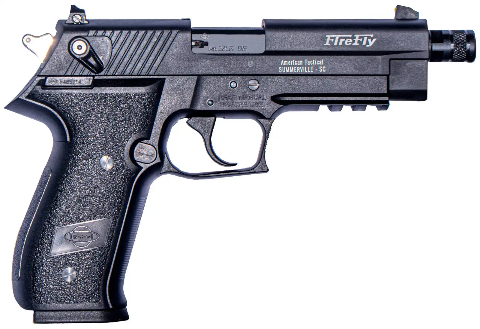 AMERICAN TACTICAL INC GSG FIREFLY 22LR BLK 4.9" TB