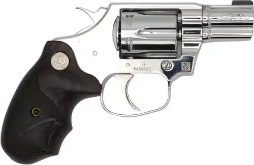 COLT COBRA 38SPL+P FS 2.1" 6RD - BRIGHT STAINLESS WOOD GRIPS - Image 2