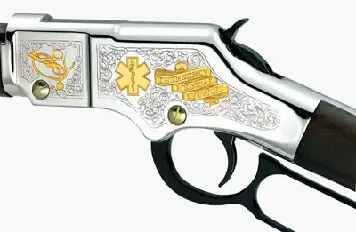 HENRY H4 EMS TRIBUTE EDITION - 22S/L/LR 20" OCTAGON ENGRAVED - Image 3