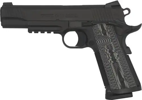 COLT COMBAT UNIT 45ACP 5" 8RD - MATTE BLACK PICATINNY RAIL - Image 2