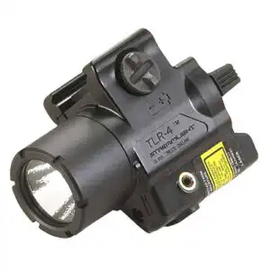 TLR-4 WITH RED LASER - RAIL LOCATING KEYS AND CR2 BATTERY - BOX