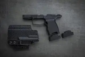 JT P365 GRIP MODULE ANODIZED BLACK - NO MANUAL SAFETY