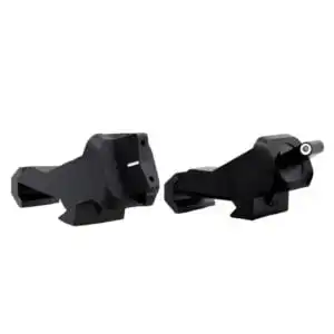 XS SightXTI2 DXW 45 Degree Offset BUIS Tritium Front / Non-Tritium Rear