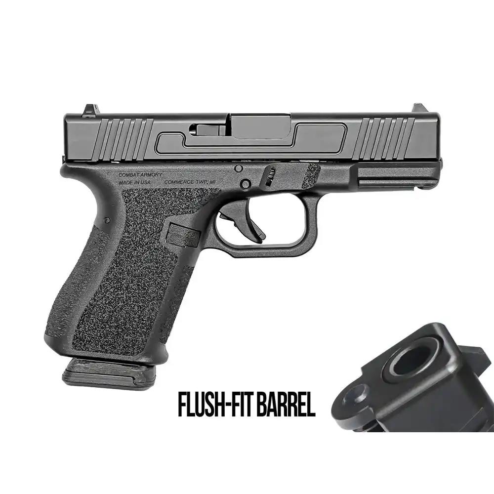 Combat Armory CA19 Handgun 9mm Luger 15rd Magazine 3.89" Barrel Black