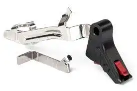 ZEV PRO FLAT FACE TRIGGER BAR KIT SMALL BLK/RED