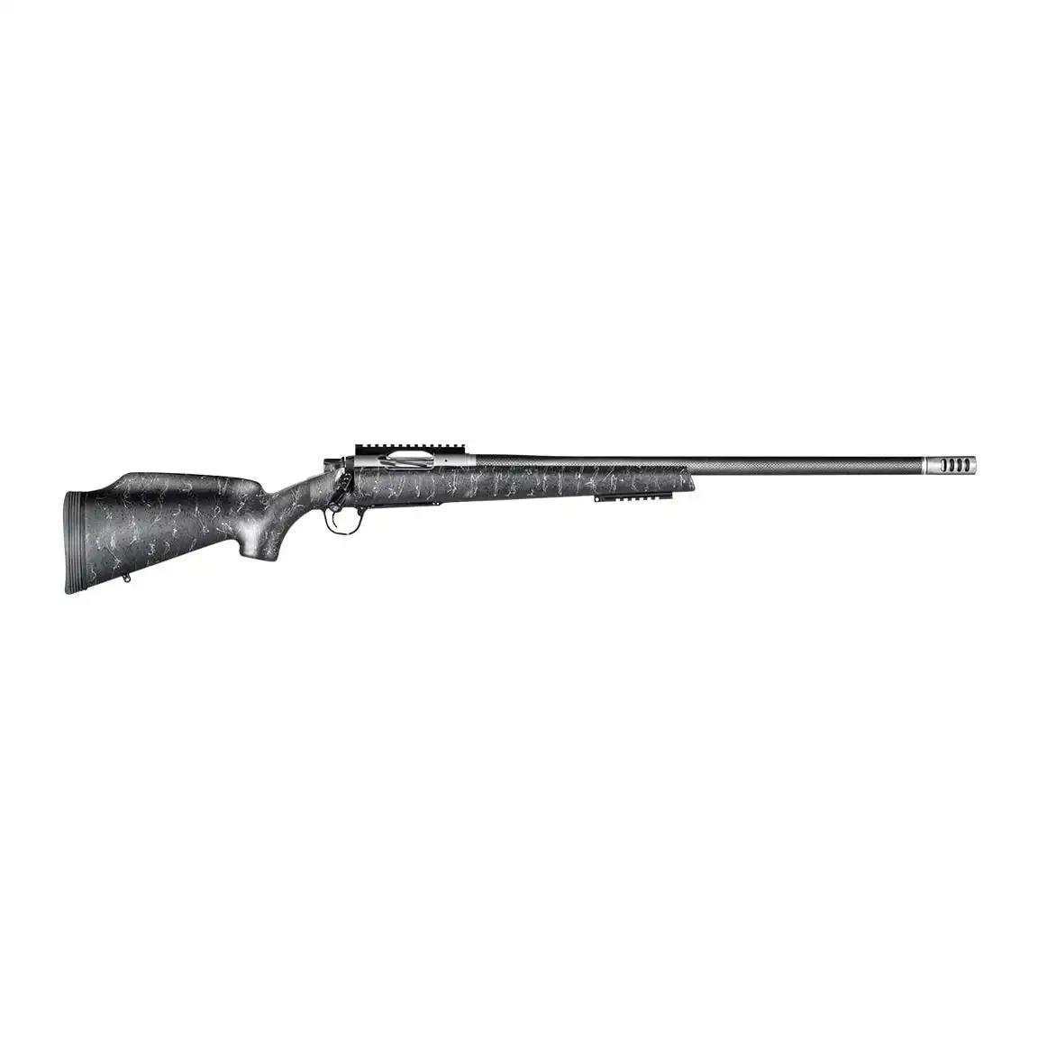 Christensen Arms Traverse Rifle 338 Lapua Mag 3rd Capacity 27" Stainless/Carbon Fiber Barrel Black/Gray Webbing Stock