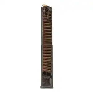 Elite Tactical Systems Carbon Smoke Handgun Magazine for Glock 17 9mm Luger 40/rd