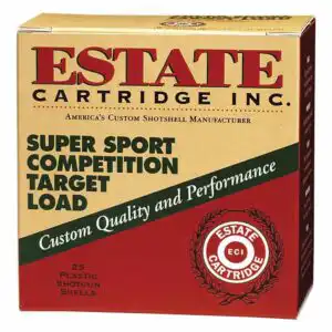 Estate Cartridge Super Sport Shotshells 12 ga 2-3/4" 1 oz 1235 fps #7.5 25/ct