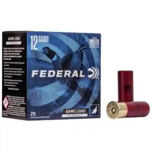 Federal Game-Shok Upland Game Hi Brass Load Shotshells 12 ga 2 3/4" 1-1/4 oz 1330 fps #6 25/ct
