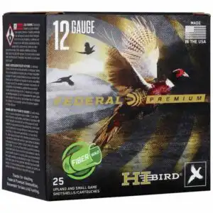 Federal Hi-Bird Fiber Wad Shotshells 12ga 2-3/4" 1-1/4oz 1330fps #6 25/ct
