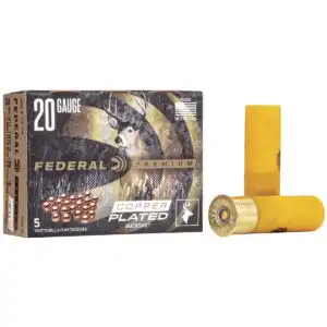 Federal Premium Buckshot 20ga 2 3/4" 20 plts #3B 1175 fps 5/ct