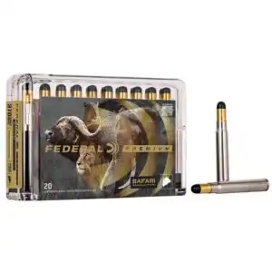 Federal Safari Woodleigh Hydro Solid Rifle Ammunition .370 Sako Mag 286gr Solid 2450 fps 20/ct