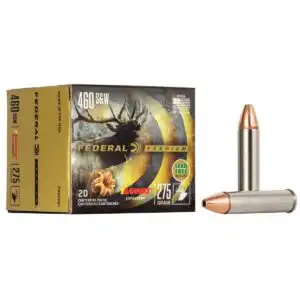 Federal Premium Barnes Expander Handgun Ammunition .460 S&W 275 gr JHP 1800 fps 20/ct