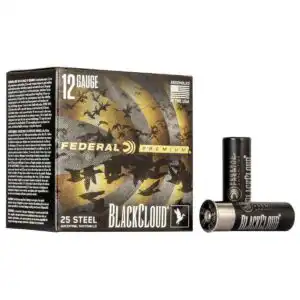 Federal Black Cloud FS Steel Shotshells 12 ga 3" 1-1/4oz #2 1450 fps 25/ct
