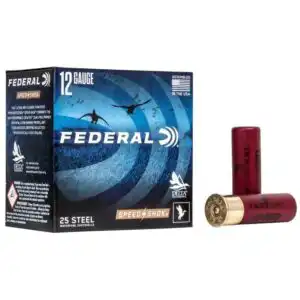 Federal Speed-Shok High Velocity Shotshells 12ga 3" 1-1/8oz 1550 fps #3 Shot 25ct