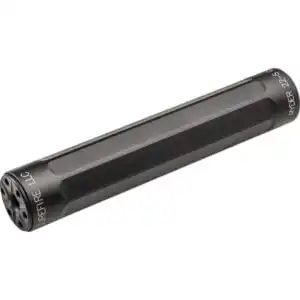 SureFire SF Ryder 22-S Suppressor .22 LR/.22 WMR/.17 HMR Direct Thread 1/2-28 Stainless Steel Black